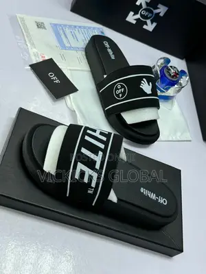 Authentic Off White Unisex Slides