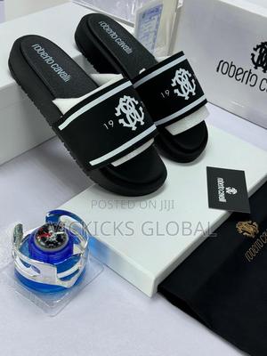 Top Notch Roberto Cavalli Unisex Slides