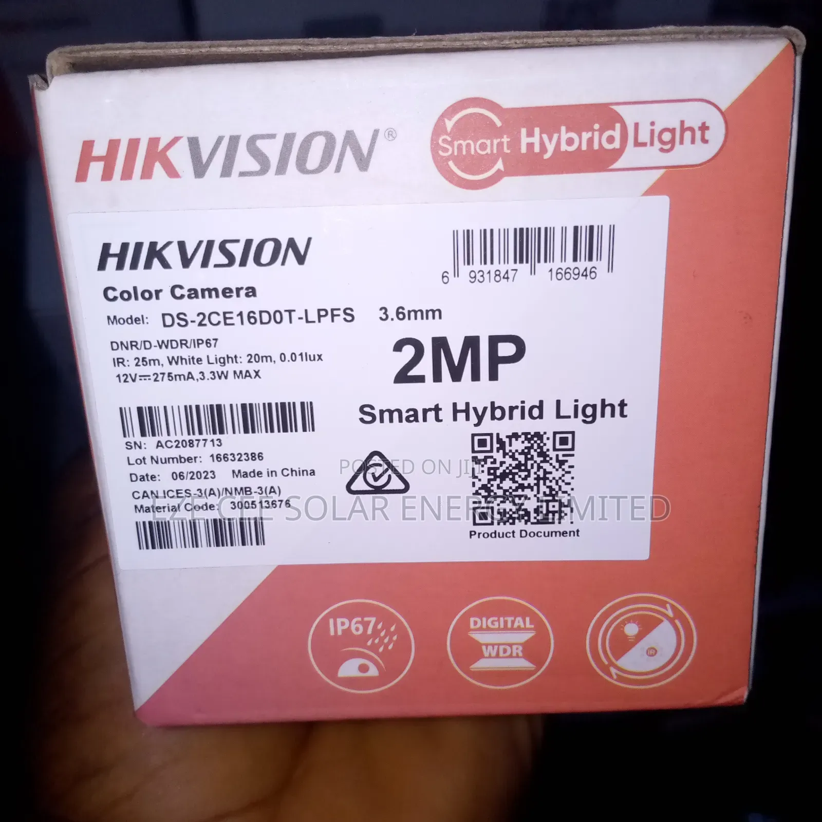 2mp Indoor/Outdoor Smart Hybrid Camera
