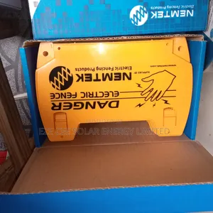 Electric Fence Wire Caution Sign