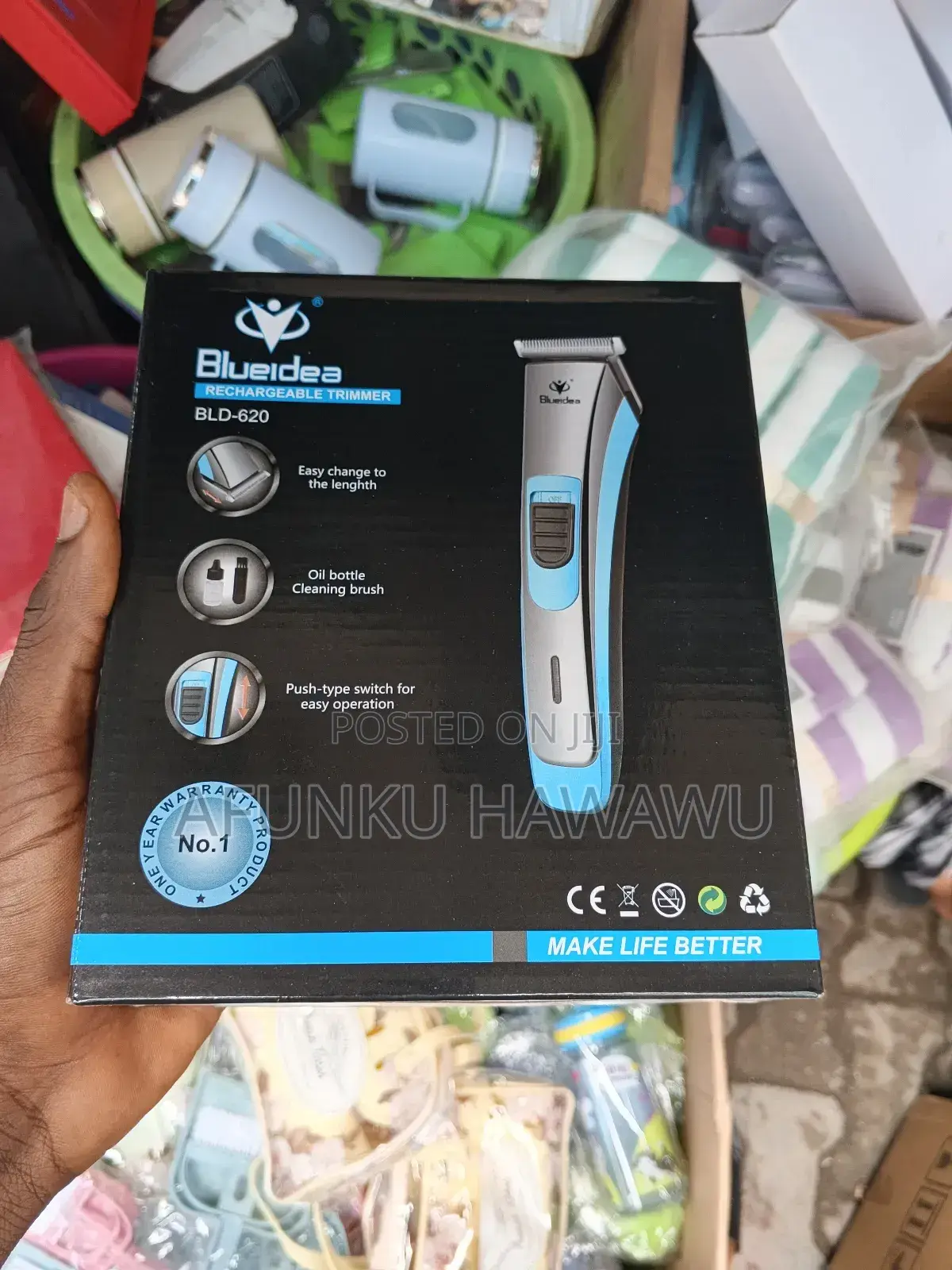 Blue Idea Clipper