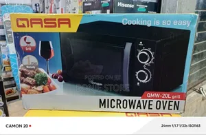Qasa QMW-20l Grill Microwave Oven - Available in Black White