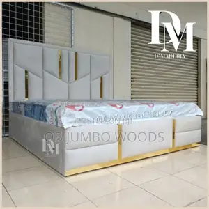 Fully Padded 6 by 6 Bedframe