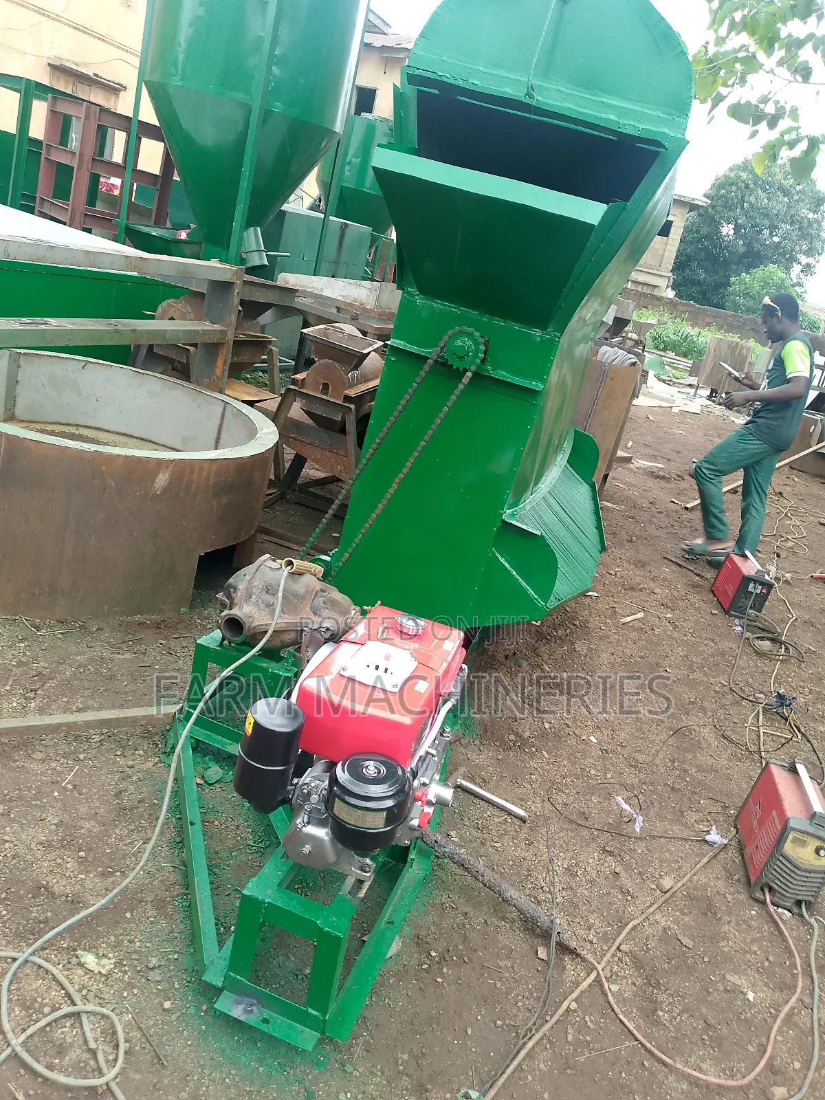 Palm Fruit Thresher (Stripers) (Palm Fruit Debuncher)