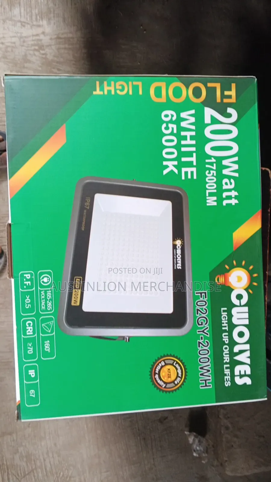 Floodlight Fitting (Qcwolves)