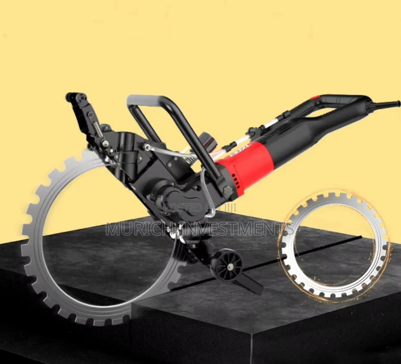 High Power Brushless Ring Saw – Concrete Wall Cutting Tool