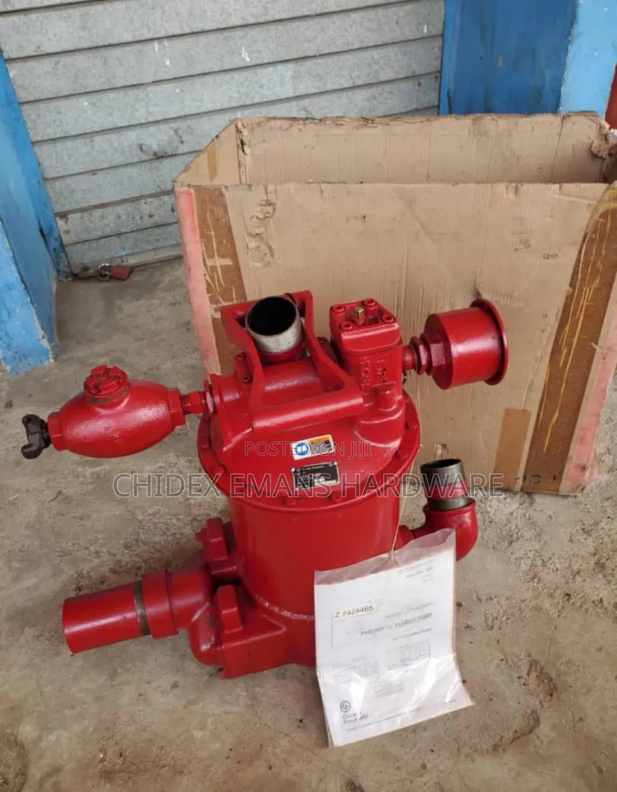 Pneumatic Sludge Pump