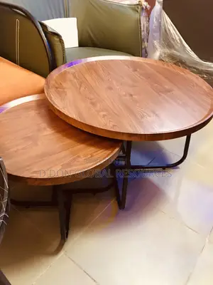 2 in 1 Wooden Center Table