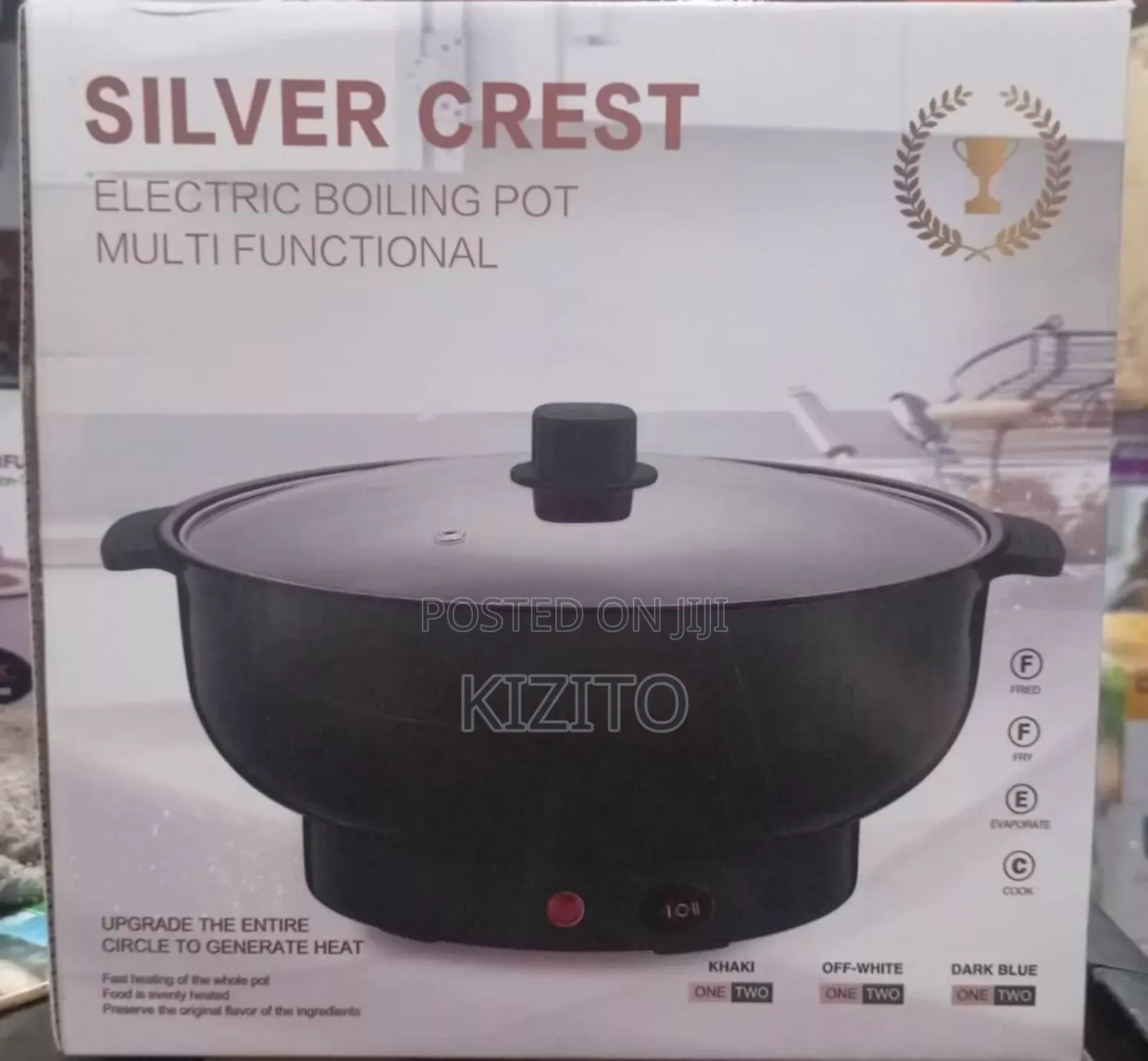 Silver Crest Multifunctional Electric Boiling Pot
