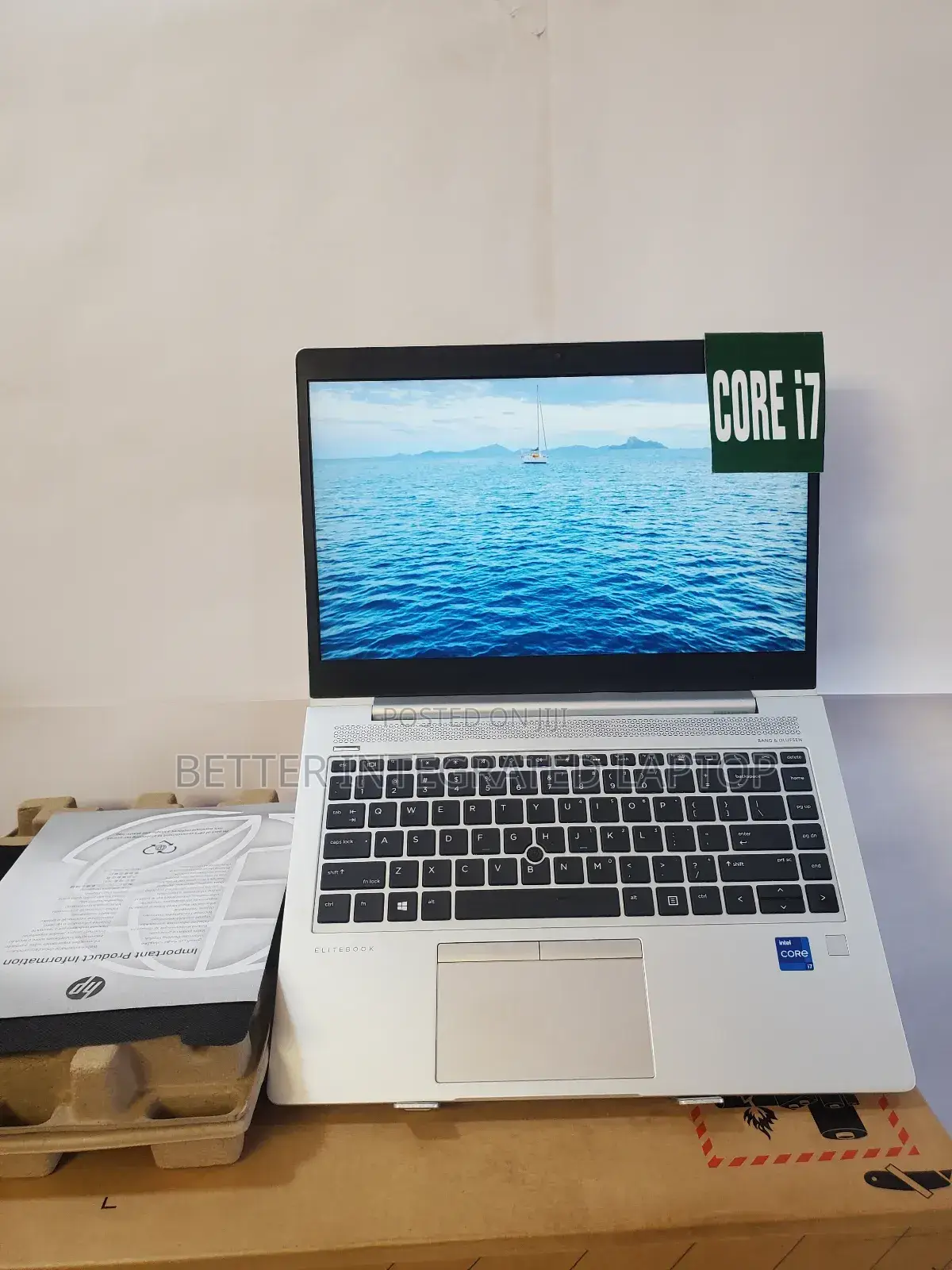 New Laptop HP EliteBook 735 G6 8GB Intel Core i7 SSD 256GB