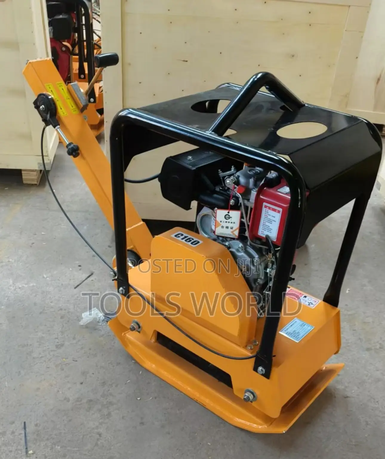 Diesel Engine Automatic Reversible Plate Compactor – C160