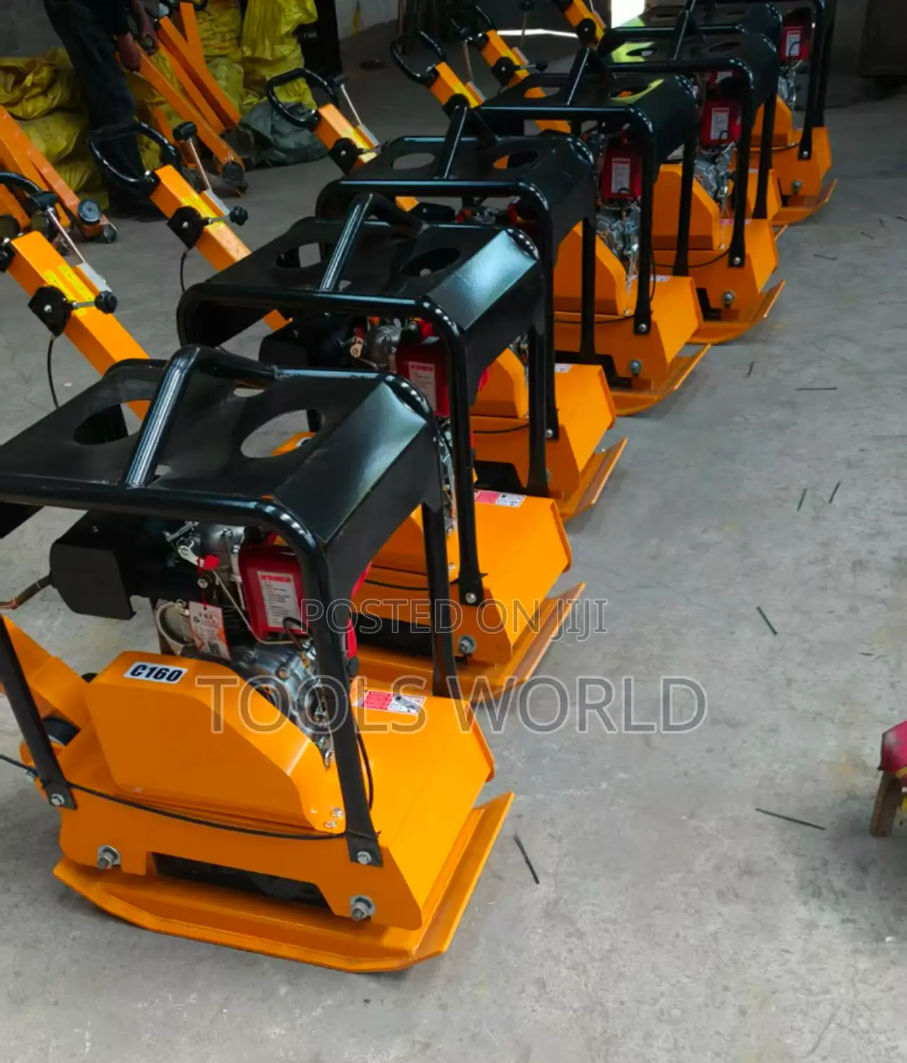 Diesel Engine Automatic Reversible Plate Compactor – C160