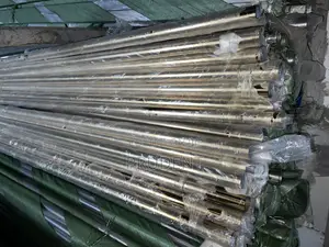 50mm Gold Round Pipe