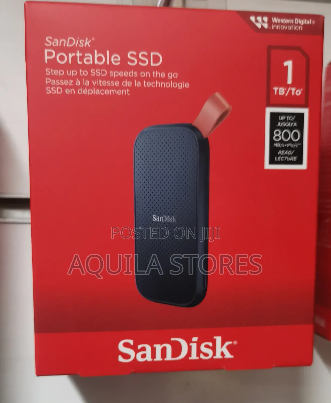 Sandisk 1tb Portable Ssd (800mbps)