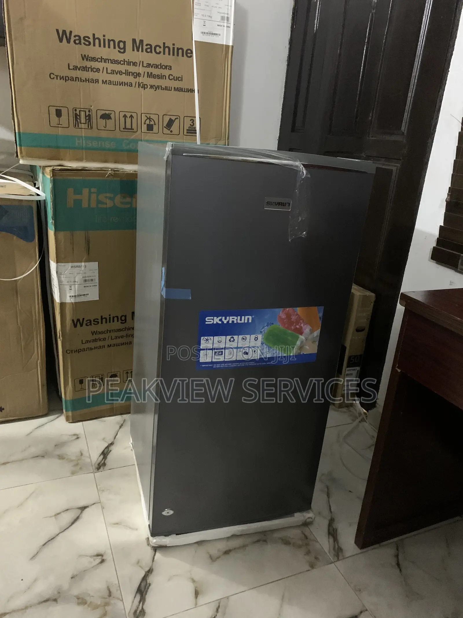 Great Value Refrigerator – Skyrun 160l With Top Freezer