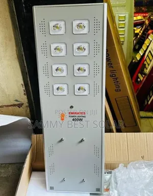 400 Watts Emirates Power Solar Street Lighting Available.