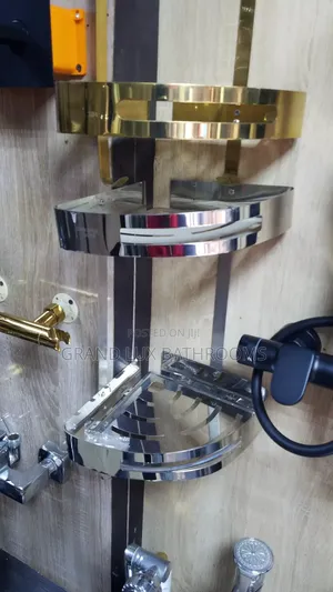 Double Shower Storage (Conner Shelve)