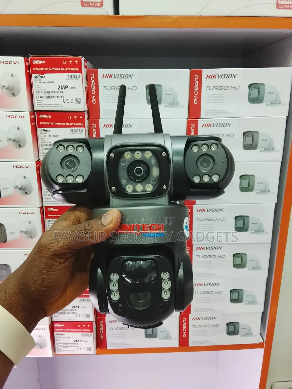 4g Triple Lens Solar PTZ