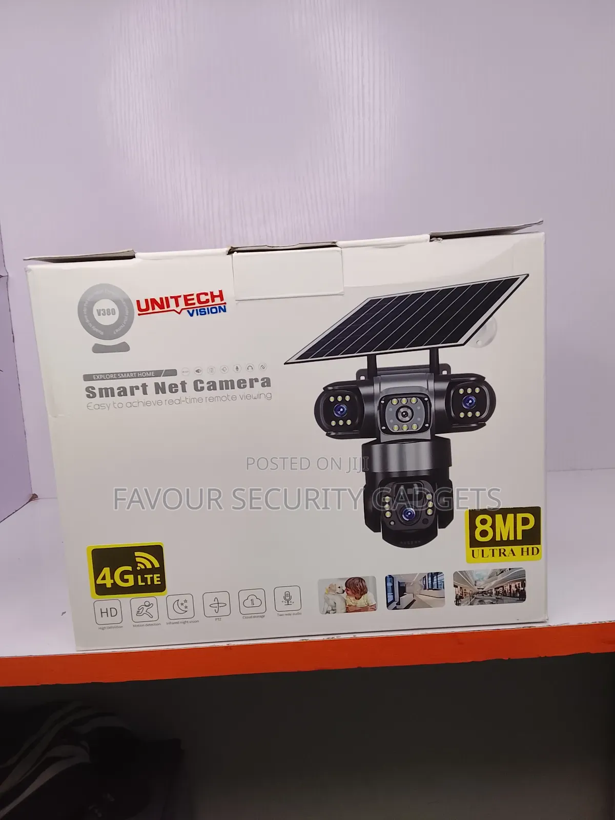 4g Triple Lens Solar PTZ