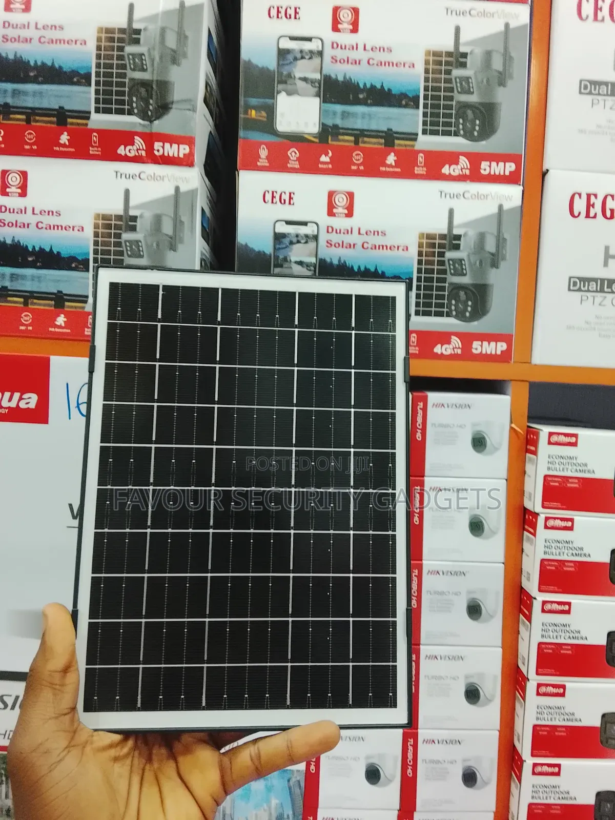 4g Triple Lens Solar PTZ