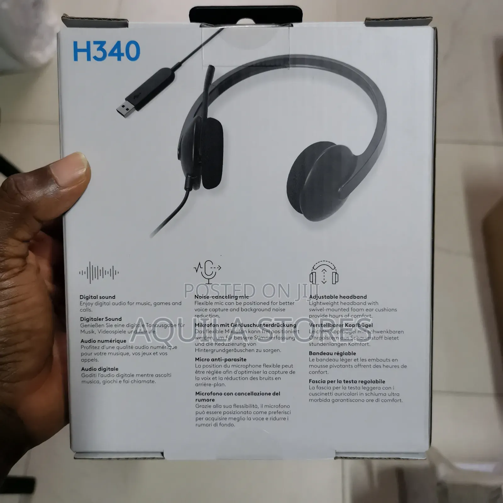 Logitech H340 Usb Headset.