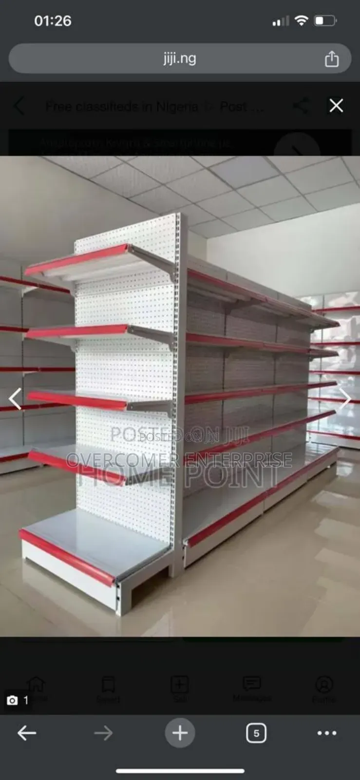 Supermarket Shelves