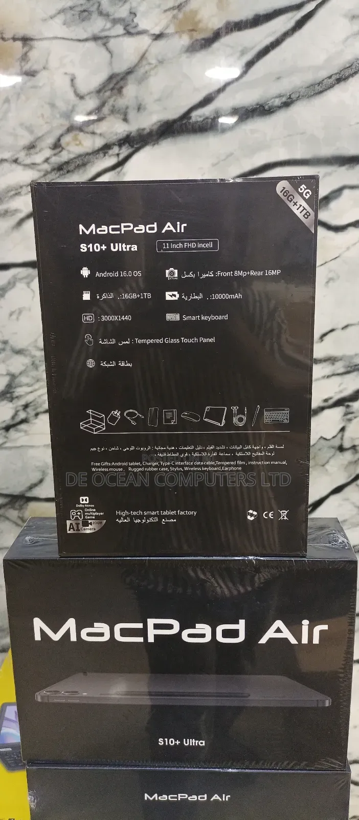 New MacPad Air S10 Plus Ultra 1 TB Green