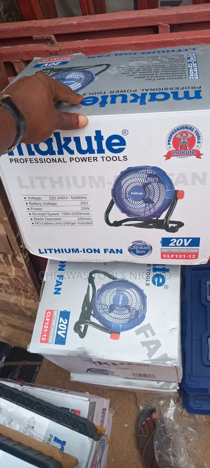Battery Table Fan