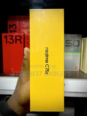 New Realme C75x 256 GB Blue