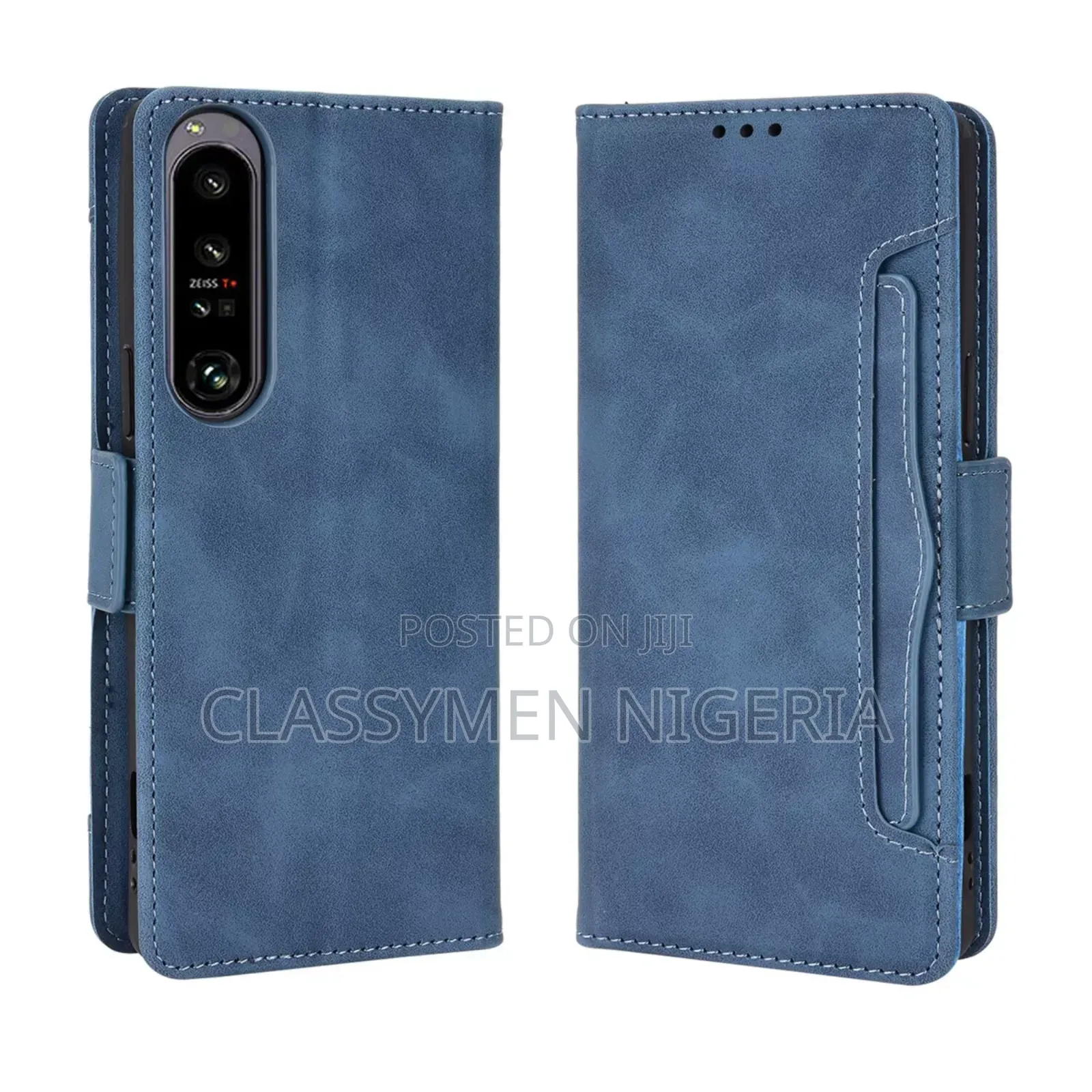 Sony Xperia 1 Iv - Luxury Leather Wallet Case + Stand