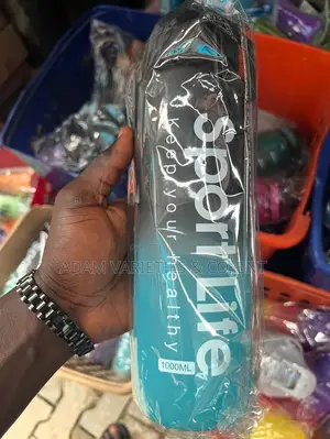 “Sport Life” Motivational Water Bottle. 1000ml