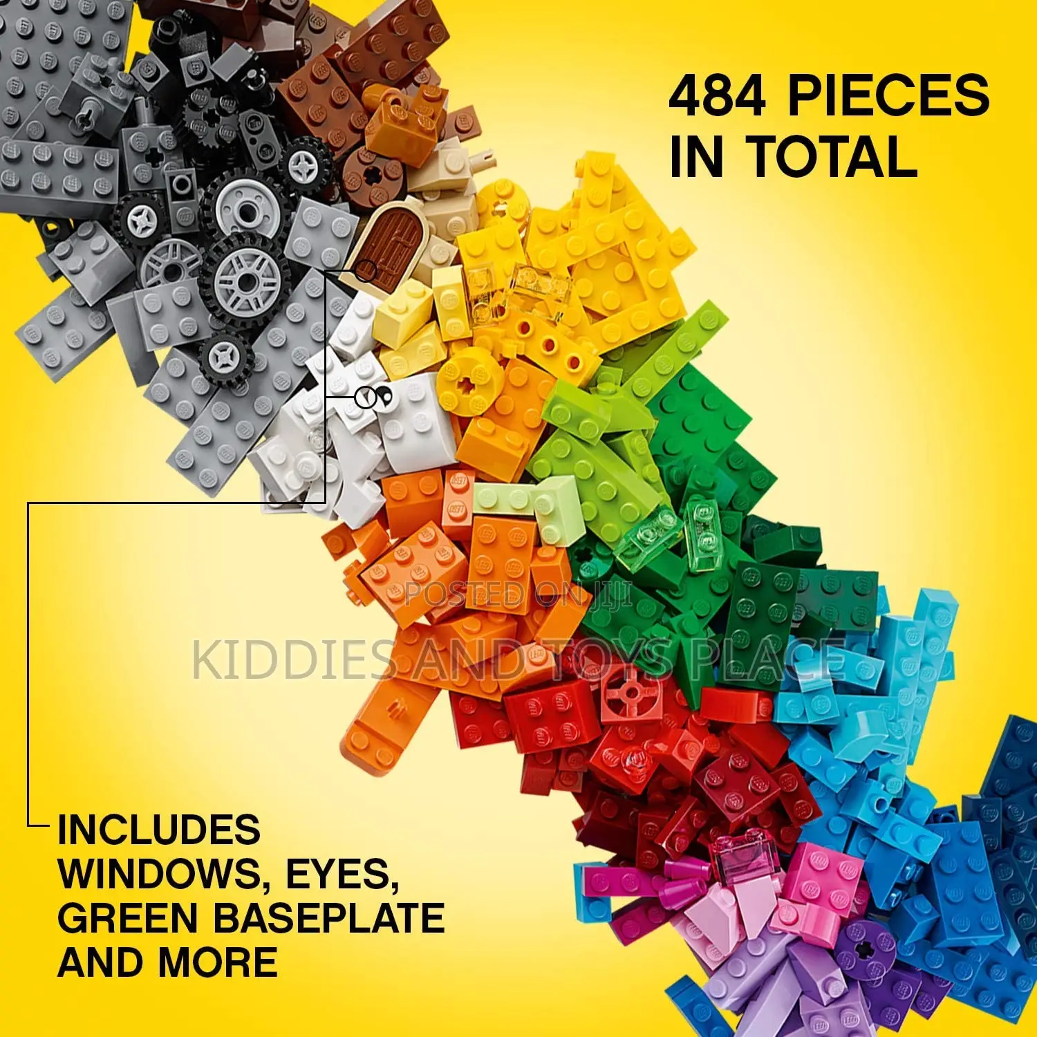 Lego Classic Medium Creative Brick Box 10696 (484 Pieces)