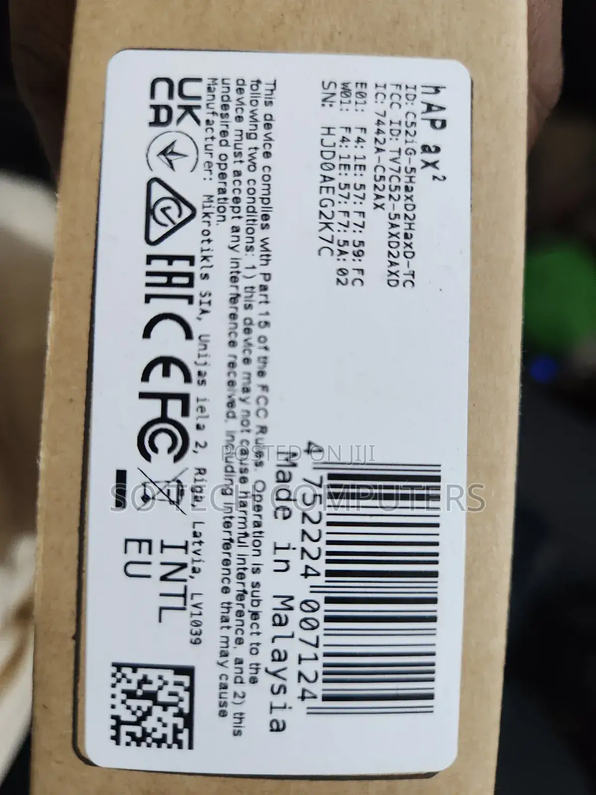 Mikrotik Hap Series