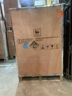 Lithium Iron Phosphate Battery Un 3480