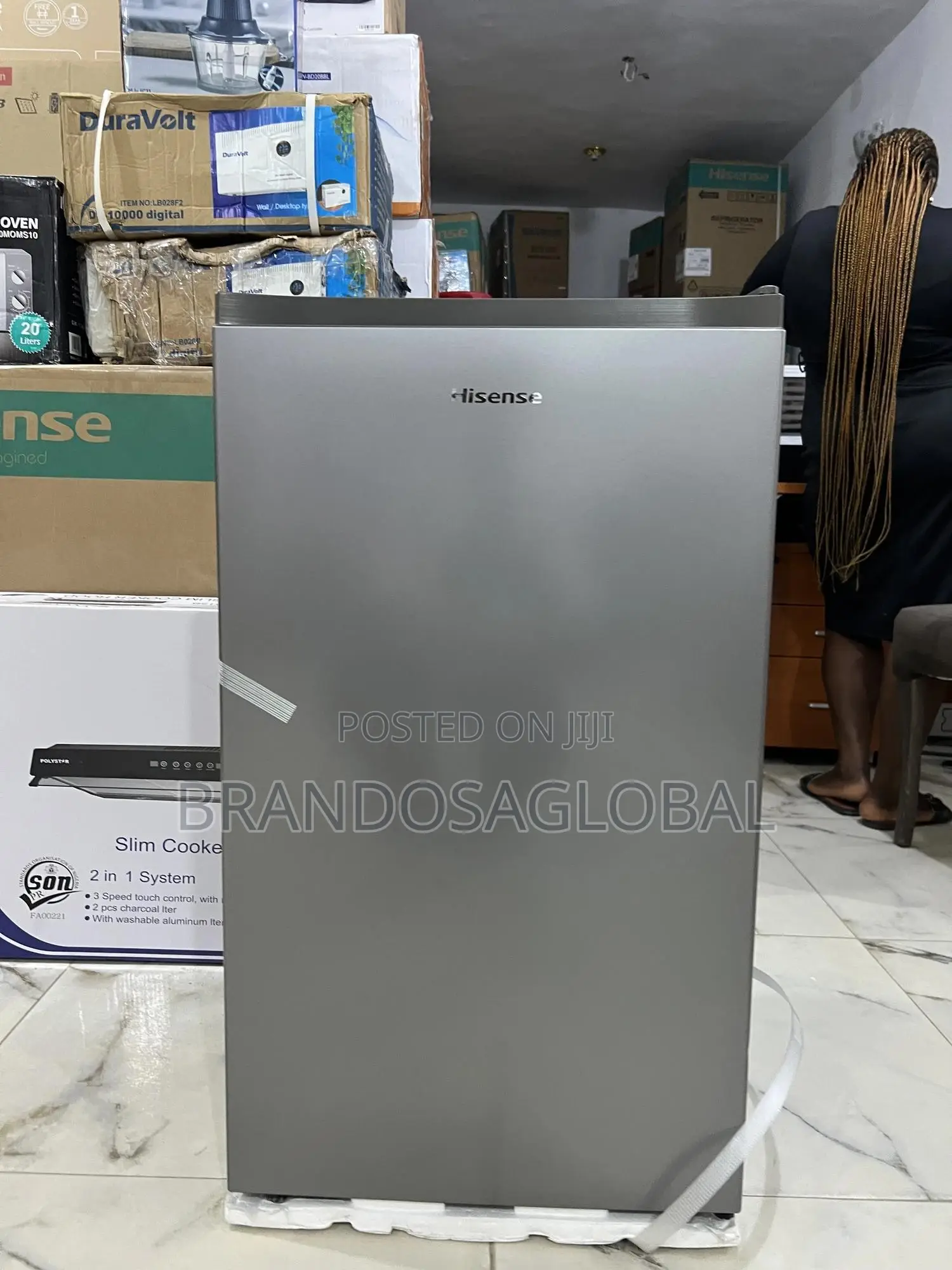 Space-Savvy Cooling With Hisense 90 L Fridge