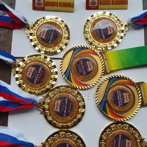 Custom Printed Medal For Recognition