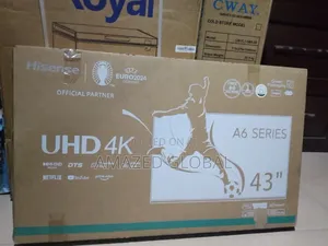 Standard Uhd 43" Hisense Smart Tv+Netflix Youtube