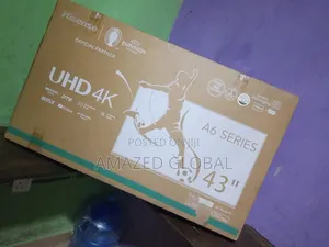 Standard Uhd 43" Hisense Smart Tv+Netflix Youtube