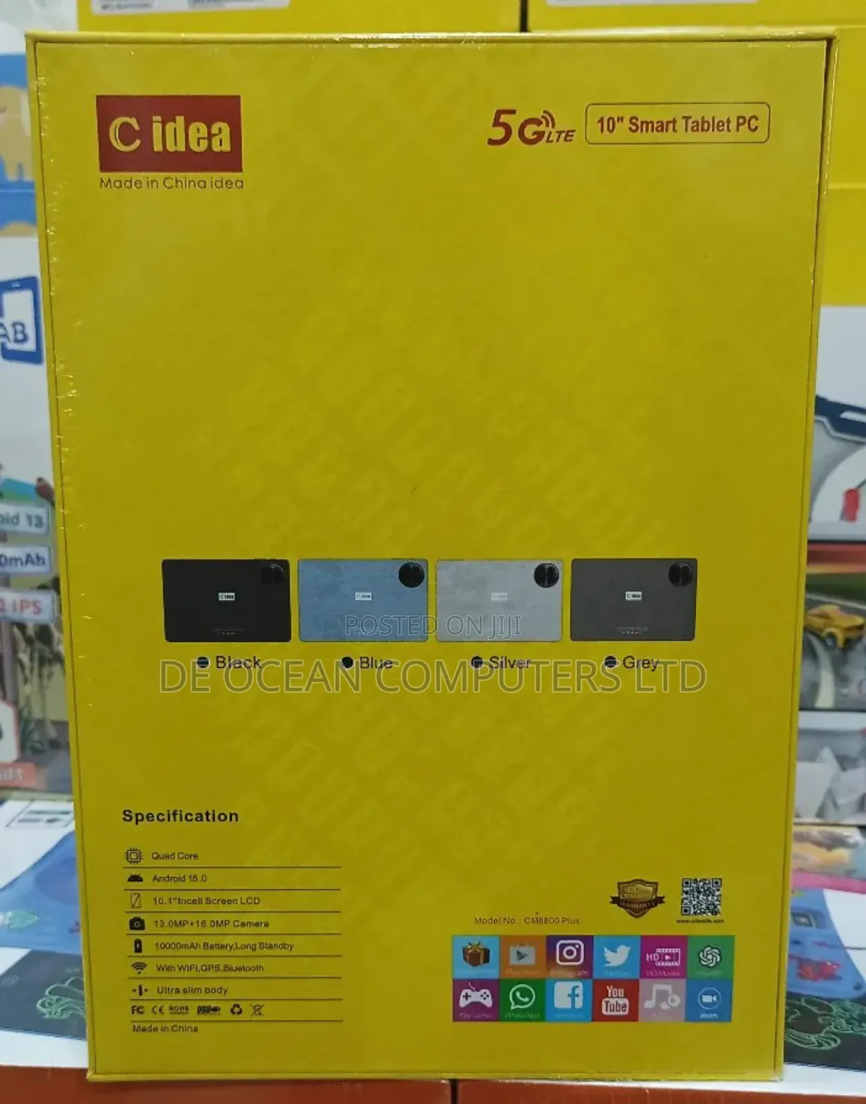 New C idea CM8800 Plus 1 TB Black