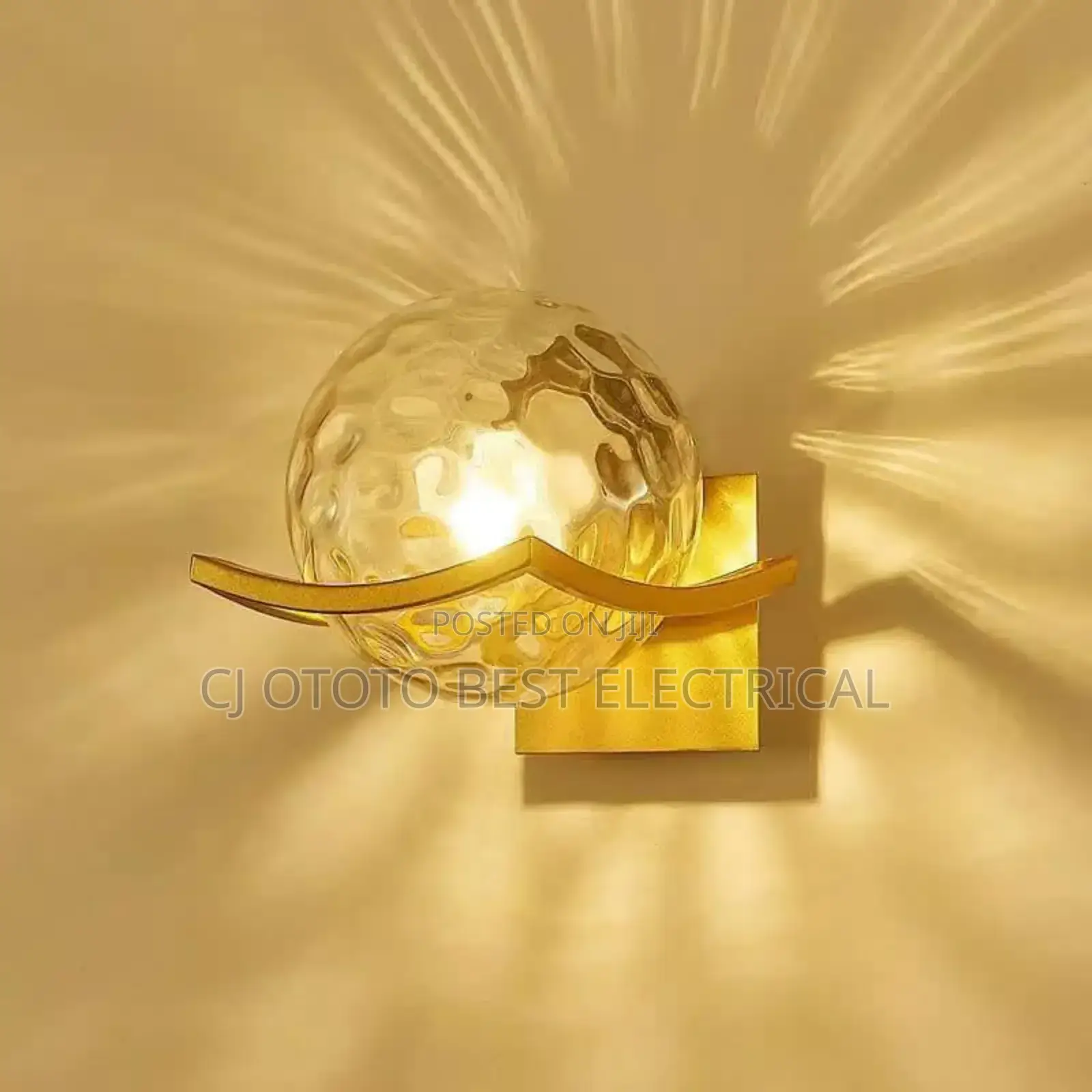Gold and Black Body Available, Big Wall Light