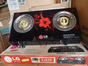 Lg Infrared Glass Tabletop Gas Stove Two Burner