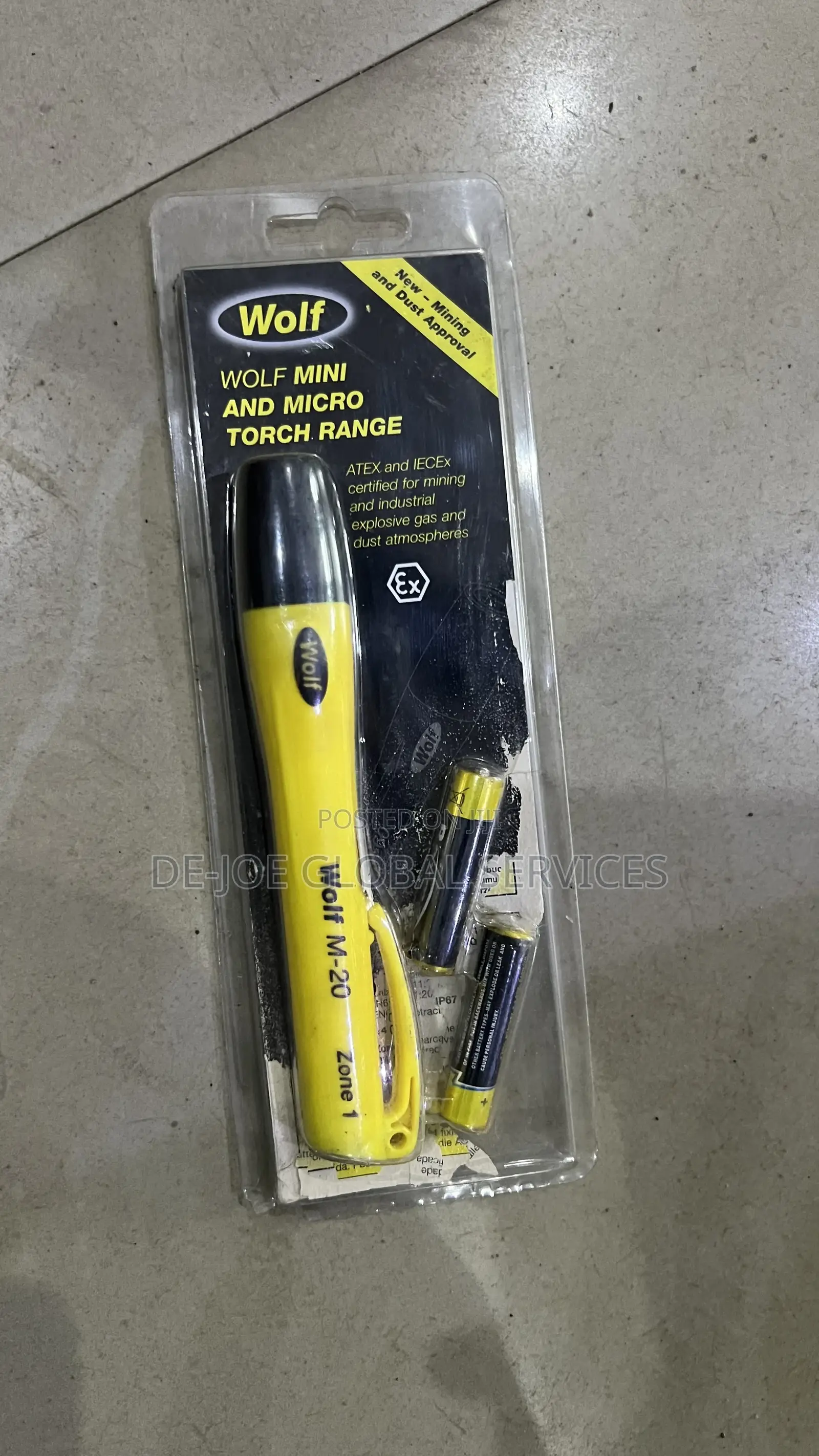 Wolf Atex Mini Torch Model M 20