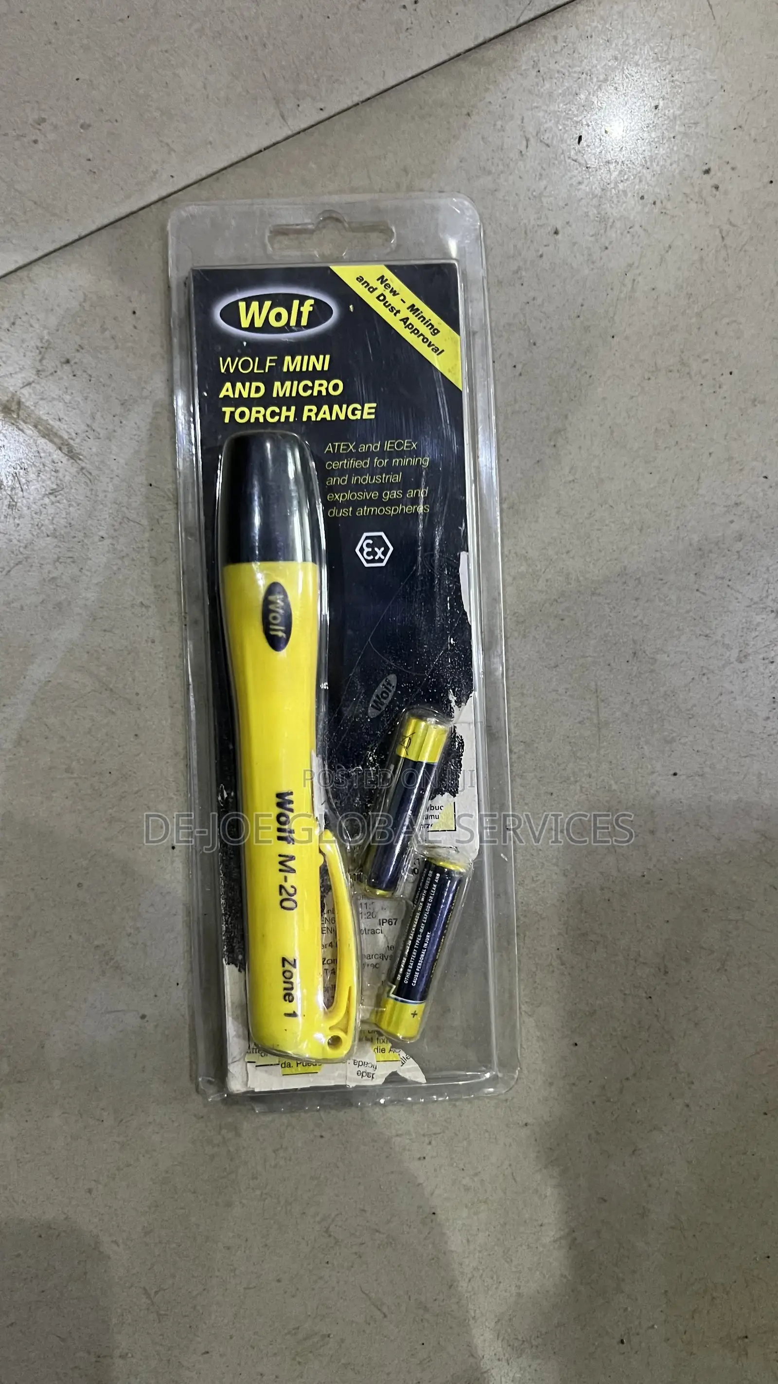 Wolf Atex Mini Torch Model M 20