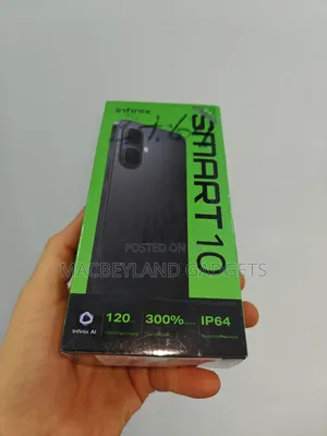 New Infinix Smart 10 128 GB Silver