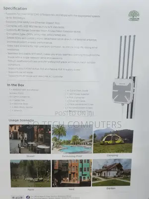 Wavlink Ax3000 Outdoor Accesspoint