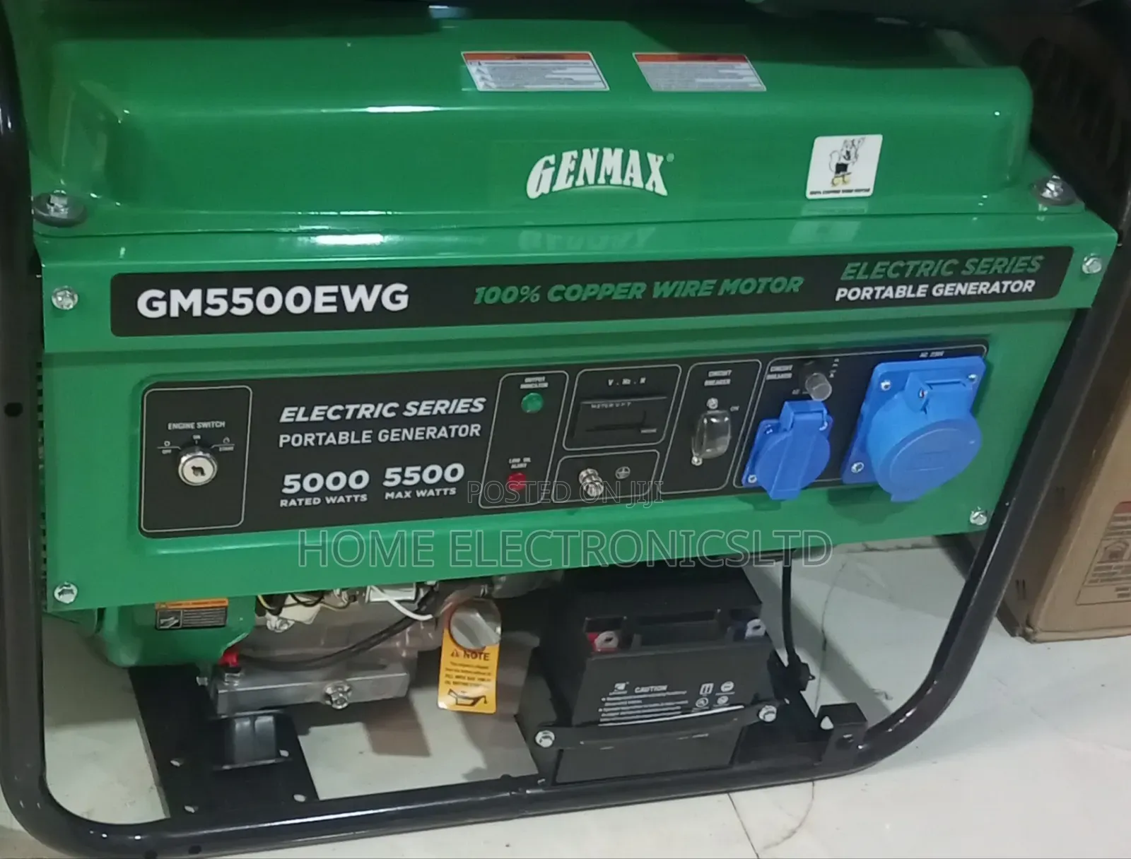 Genmax Generator 6.5 Kva
