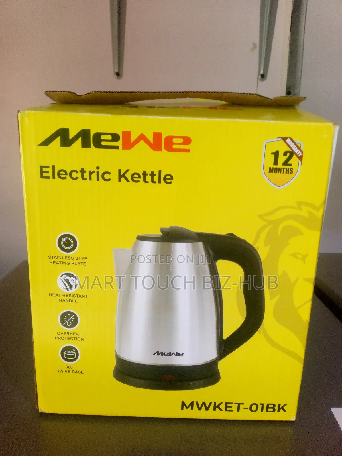Mewe Electric Kettle -01bk