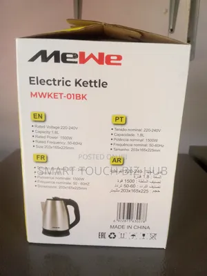 Mewe Electric Kettle -01bk