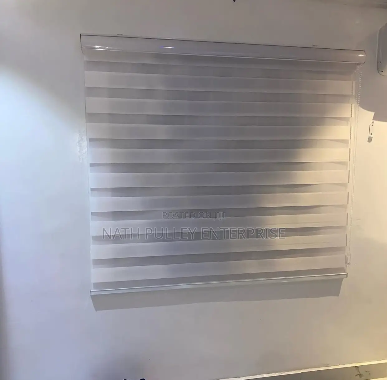 White Day and Night Blinds