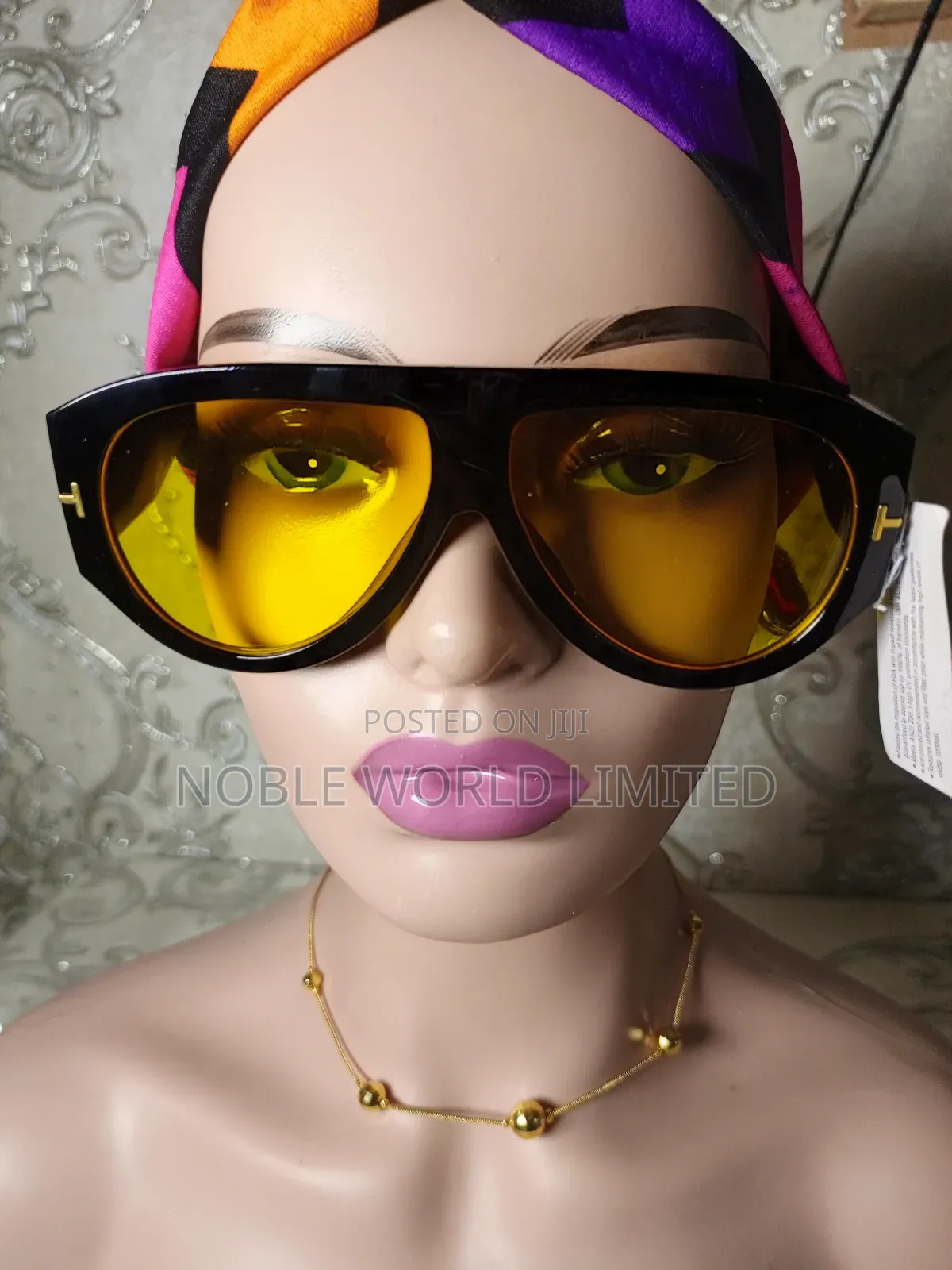 Yellow Lens Female Glasses